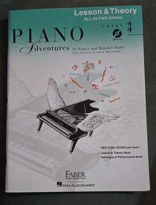 Piano Adventures All-In-Two Level 3 Lesson/Th + CD: Lesson & Theory -
