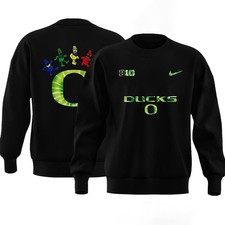 Grateful D x Oregon Duck Grateful Duck Logo Mascots Double-Sided SweatShirt