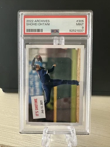 2022 Topps Archives - Shohei Ohtani #305 PSA9