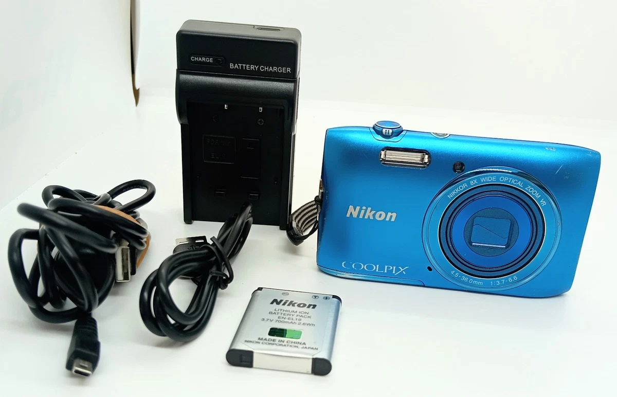 Used Nikon COOLPIX SQ 3.1MP Digital Camera - 3x Optical Zoom