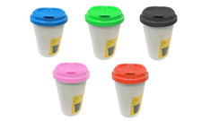 Eclipse Plastic Coffee Cup 2 in 1 Ashtray
