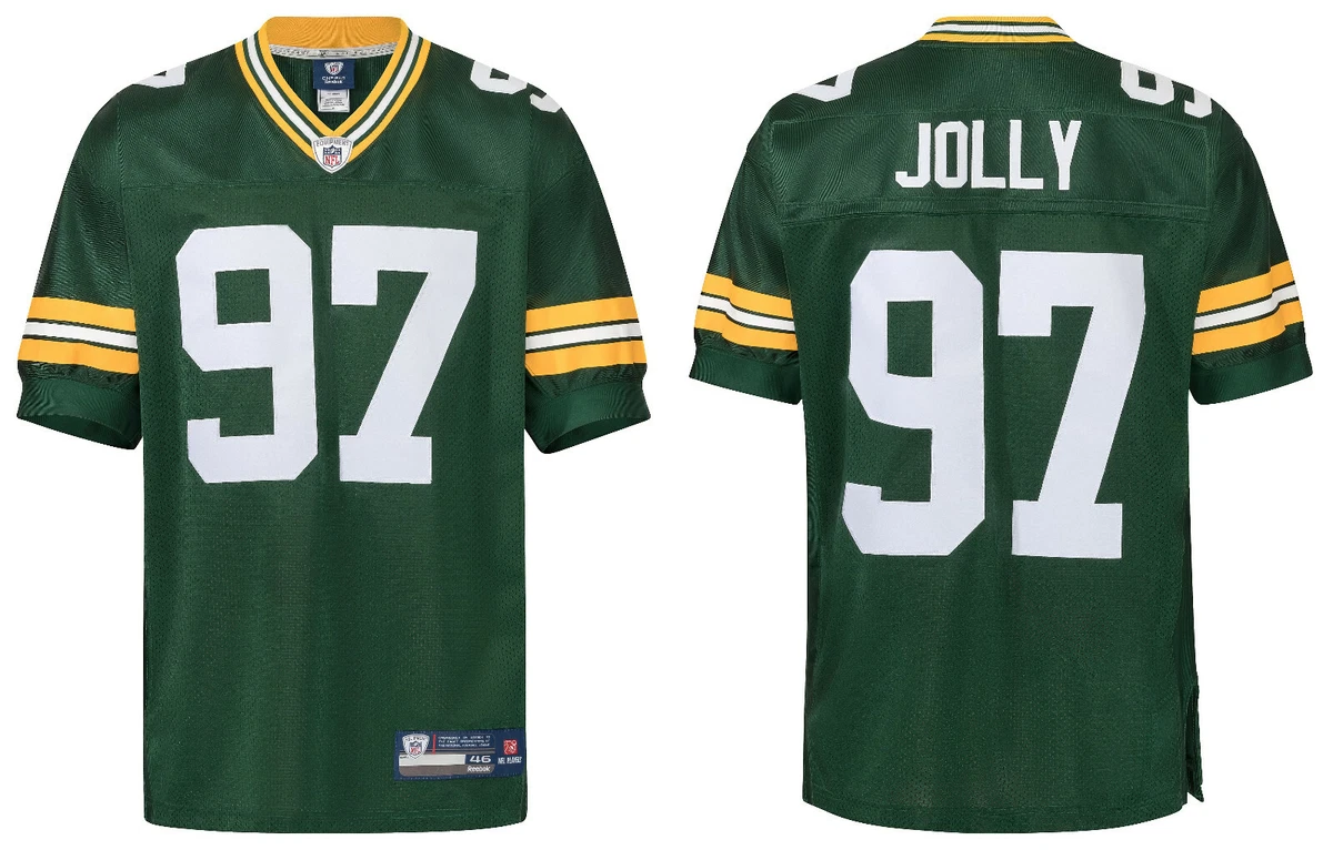 NFL Jersey Green Bay Packers Johnny Jolly 97 Authentic ONFIELD Jersey  Football