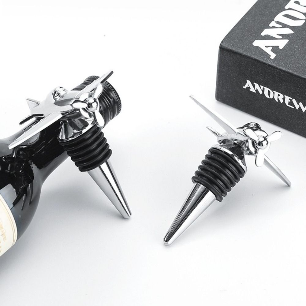 Airplane Shaped Beer Bottle Saver Wine Storage Wine Bottle Stoppers