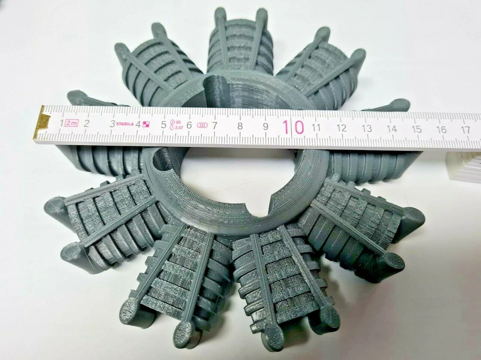 Sternmotorattrappe aus dem 3D Drucker mit ABS für E-Motoren D= 48 mm AD= 158 mm - Bild 4 von 4