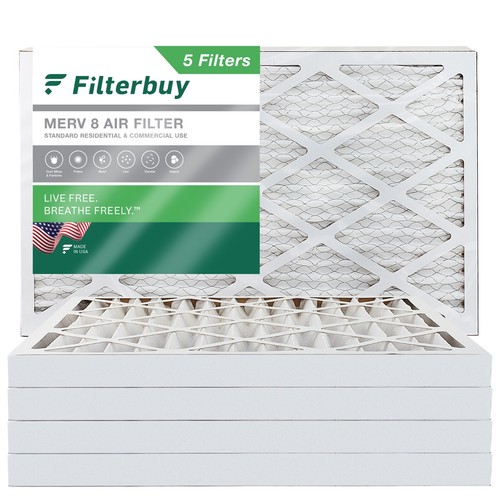 Filterbuy 18x30x2 Pleated Air Filters, Replacement for HVAC AC Furnace (MERV 8) - Picture 13 of 15