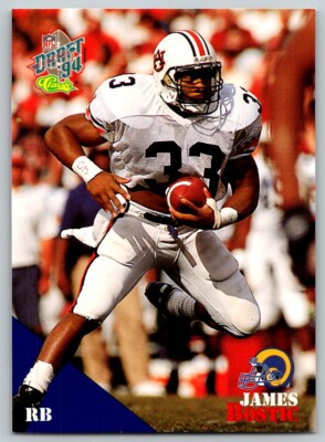 1994 CLASSIC NFL DRAFT JAMES BOSTIC LOS ANGELES RAMS #49 - Main Image