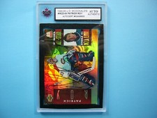 1994/95 UPPER DECK MCDONALD'S HOCKEY CARD MCD-04 PATRICK ROY KSA AUTO AUTOGRAPH