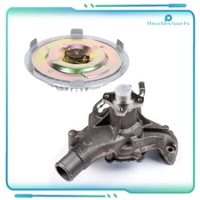 Water Pump+Electric Fan Clutch Kit for GMC Cadillac Chevry Isuzu Oldsmobile