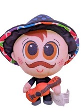 Fiesta Amparin Mariachi Guitar Hat Stuffed Plush 2020 Kid Toy Collectible 8" 