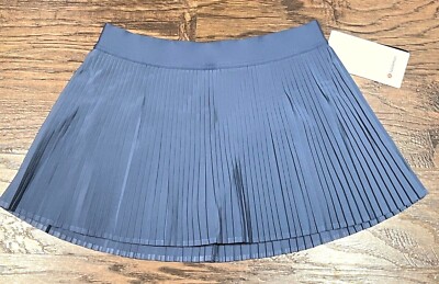 NEW Lululemon Varsity High-Rise Pleated Tennis Skirt Oasis Blue