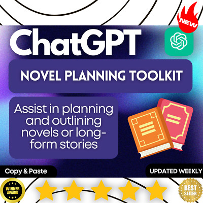 ChatGPT Novel Planning Toolkit | Entfesseln Sie Ihr kreatives Schreibpotenzial