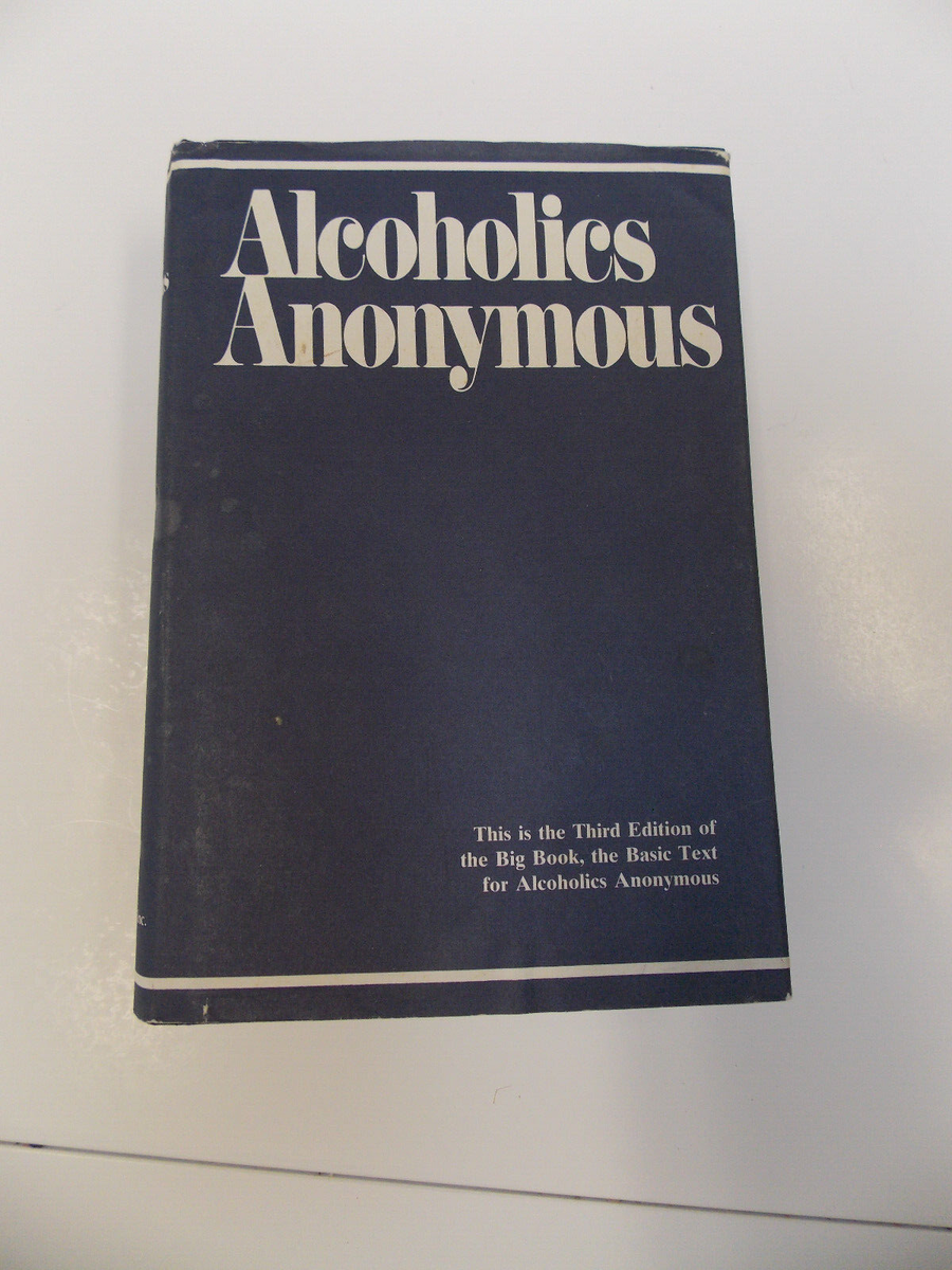 Alcoholics Anonymous 3rd Edition 55th Printing 1995 | eBay