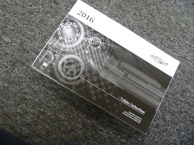 2016 CHEVROLET SUBURBAN OWNER S MANUAL PDF visual data 4