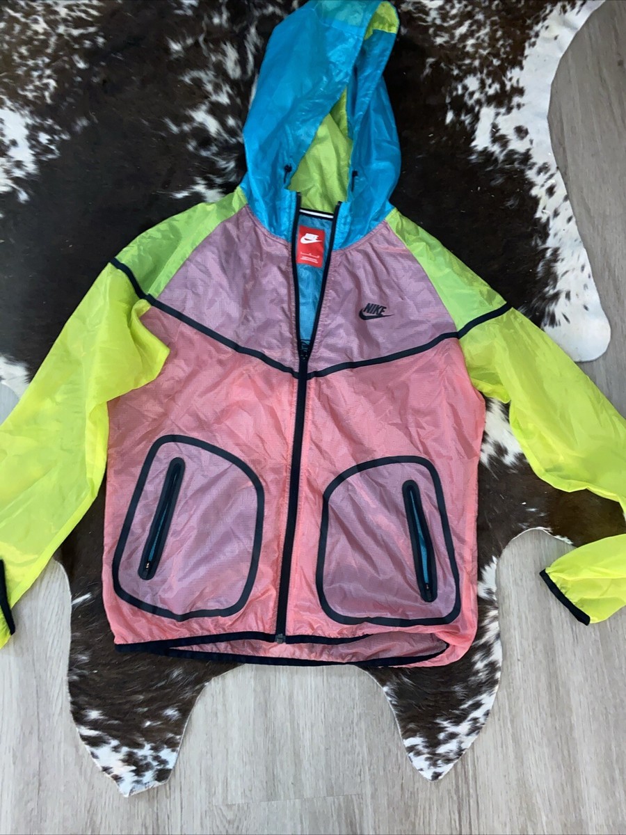 colorful nike windbreaker womens