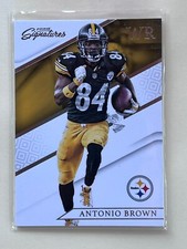 2016 Prime Signatures Antonio Brown #91 Pittsburgh Steelers