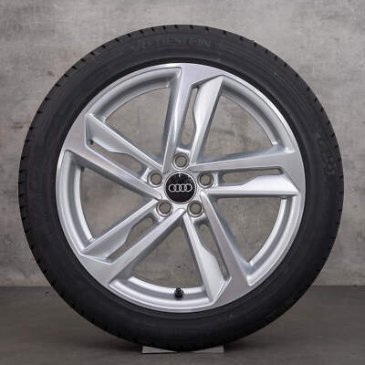 Jante Alu Noire AUDI A1 II 7,5x18 ET46 5x100 - Occasion, état Très Bon
