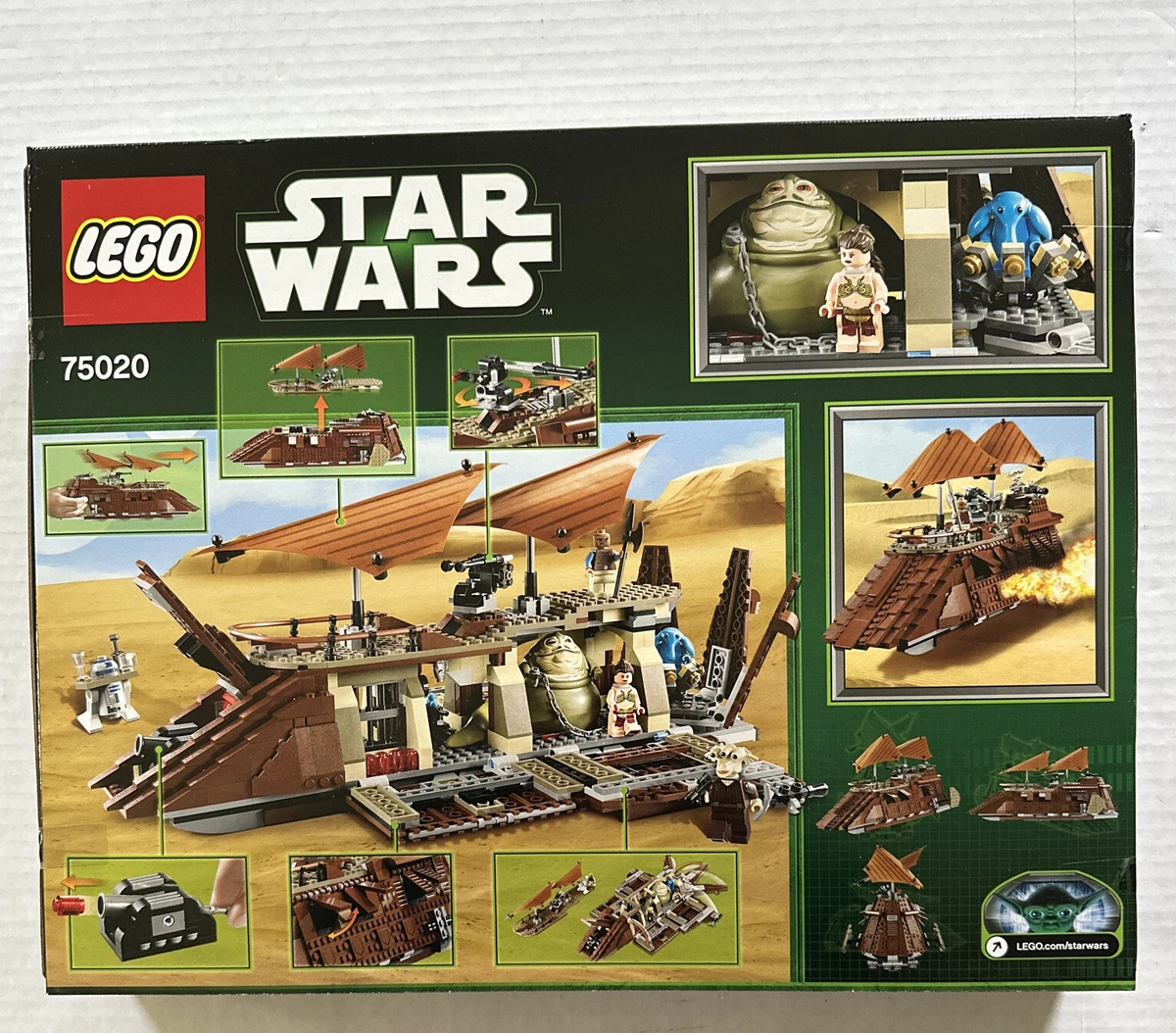 LEGO 75020 JABBA'S SAIL BARGE NEW Disney