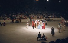 1950's Slide Groups of Lady Shriners At Indoor Event Fort Worth ? # 2 Red Border