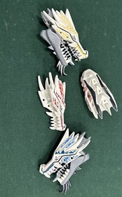 Lego Ninjago Dragon Parts From Set 9450 Epic Dragon Battle head red blue yellow