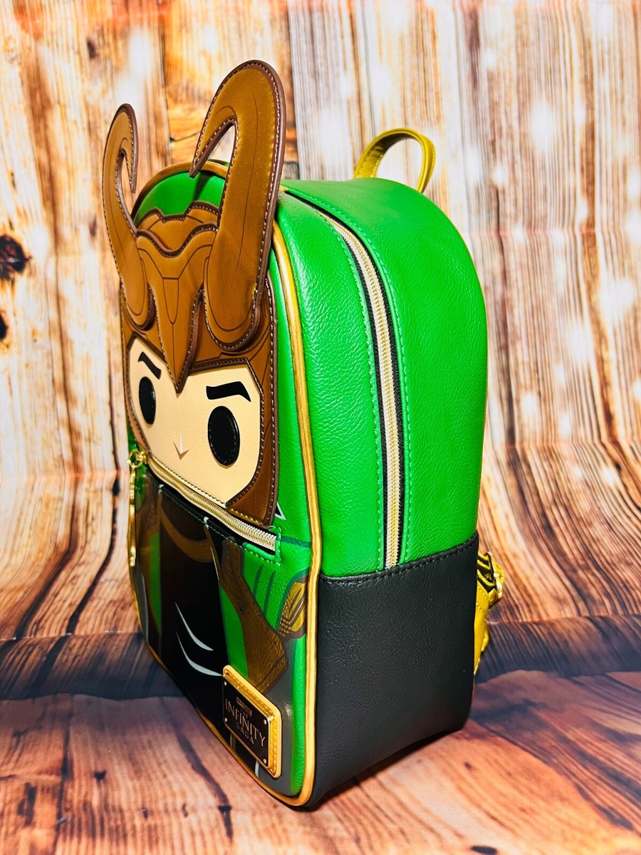 Avengers Loki with Scepter Pop! by Loungefly Mini-Backpack 