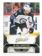NM- 2020 Upper Deck MVP 105 Blake Wheeler   Winnipeg Jets Card