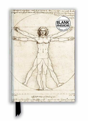 Flame Tree Blank Notebooks Ser.: Leonardo Da Vinci: Vitruvian Man (Foiled ...