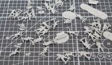 Revell 1/72 WW II German Paratroopers Lot of 40 Figures Open, No Box 2500
