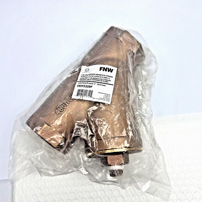 FNWX509K 2'' NPT Bronze Low Lead Threaded Wye Strainer