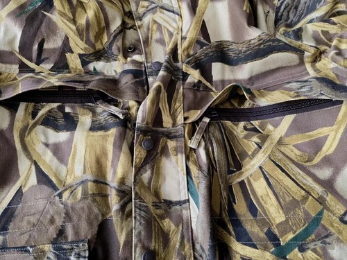 Cabelas for Women Advantage Wetlands Camo Jacket Full Zip Hooded Hunting Coat S - Picture 17 of 24