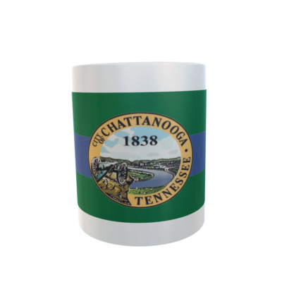Tasse Chattanooga (Tennessee) Fahne Flagge Mug Cup Kaffeetasse