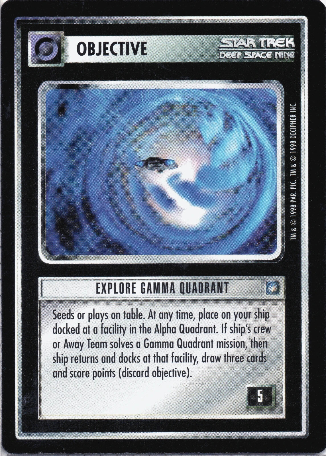 Star Trek CCG Explore Gamma Quadrant Near-Mint/NM Uncommon – DS9 1998 ...