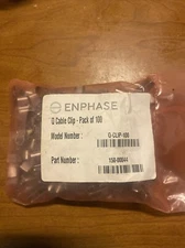 100 Pack - Enphase Q-CLIP-100 Solar Cable Clips For Enphase IQ6 IQ7 IQ8 Inverter