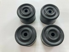 4 x Round Rubber Bump Stop Buffer Rebound Bus Lorry Horsebox Trailer Door