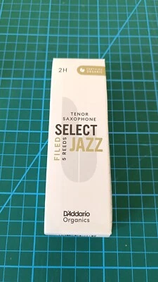 D'Addario Woodwinds Organic Select Jazz Filed 2H