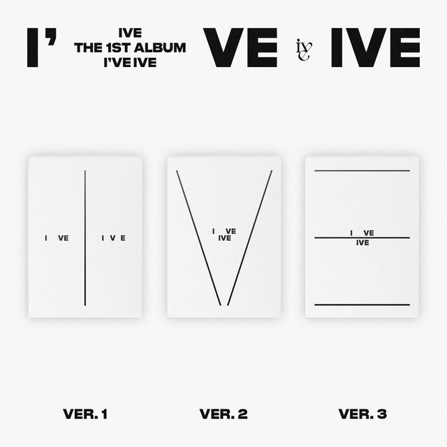 K-POP IVE 1st Album I've IVE CD+2ea Photobook+Photocard+Sticker Sealed+Gift