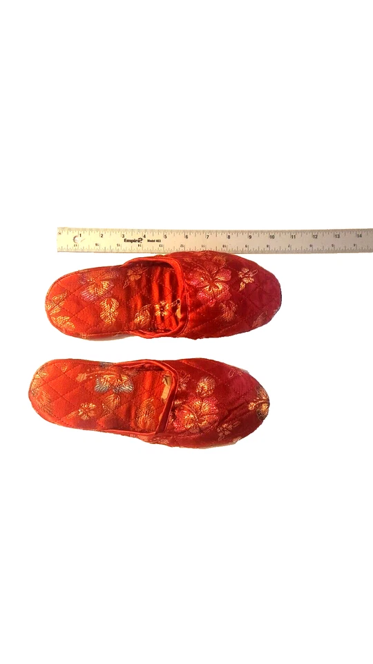 Zapatillas de inspiración oriental con estuche de viaje Foto 4 de 4