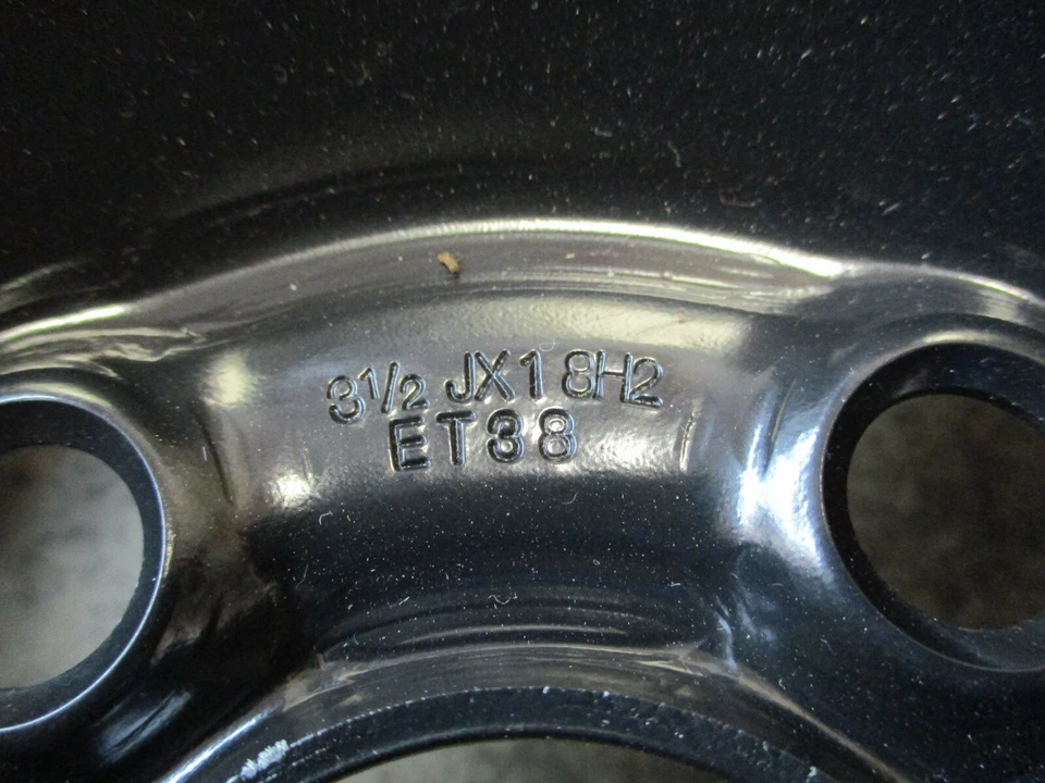 Notrad 125 70 R18 3,5x18 ET38 1J0601027M Reserverad Ersatzrad VW Golf 4 AUDI A3 - Bild 3 von 4