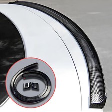 Universal Carbon Fiber Spoiler Wing Rear Trunk Lip Spoiler Wing Trim Rubber Universal Carbon Fiber Spoiler Wing Rear Trunk Lip Spoiler Wing Trim Rubber
