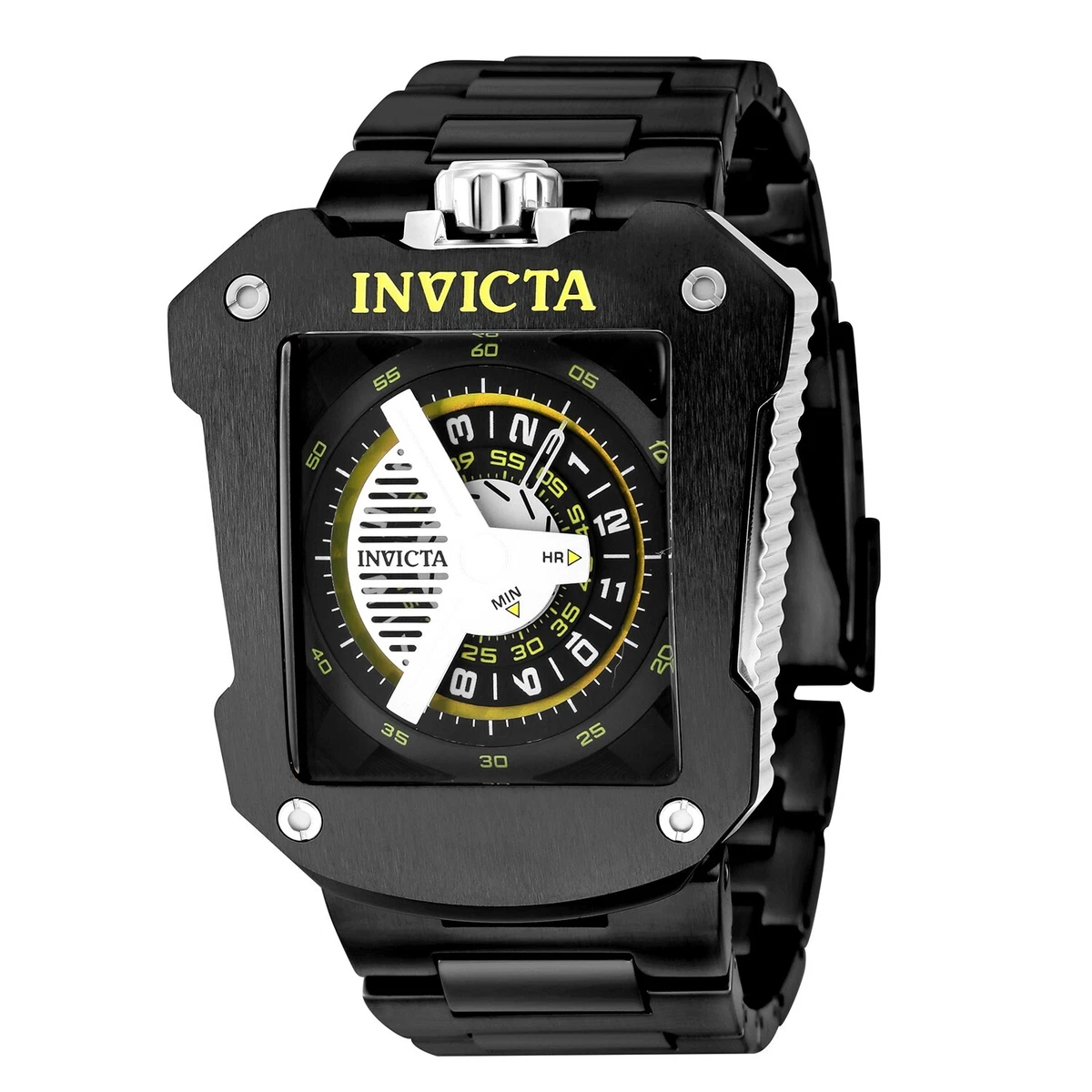 præcedens teori Frustration Invicta S1 Rally Automatic Men&#039;s Watch - 48mm, Black 41656 NEW | eBay