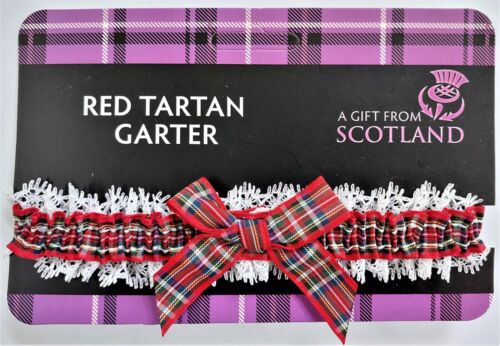 Tartan Garter - The perfect Wedding Accessory, Scottish, Scotland Gift - Photo 1 sur 2