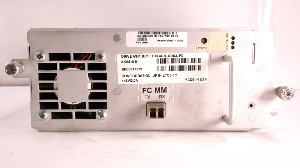 Dell XJ869 LTO3 4GB FC Fibre Channel 400/800GB Tape Drive for ML6000 - Image 2 of 4