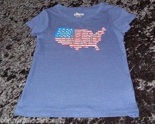 Summer July 4th America Infant/Toddler Girls T-Shirt SIZE 12 Months - 4T NEW