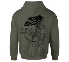 Howitzer Clothing Men's Hoodie God And Country