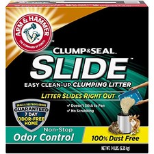 Arm  Hammer Slide Clumping Cat Litter, Non-Stop Odor Control, 14lb - 97353 -...