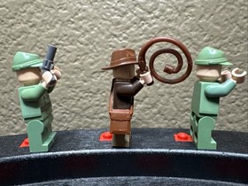 LEGO Indiana Jones Minifigure Lot Of 3 Russian Soldier X2 Indiana L40