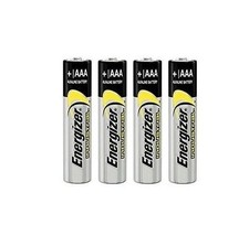 4 Count Energizer Industrial EN92 Alkaline AAA 1.5v Batteries LR03