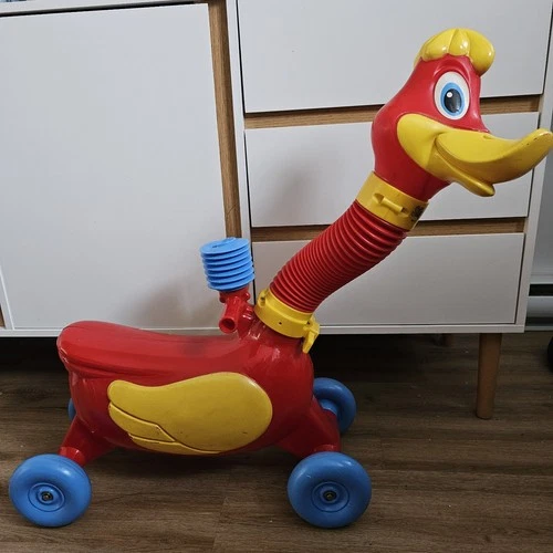 Vintage Duck Marx Silly Sammy Ride On Toy Louis Marx Company 1970s WORKS RARE