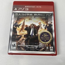 Saints Row IV 4: National Treasure Edition PS3 (PlayStation 3) CIB Complete MINT