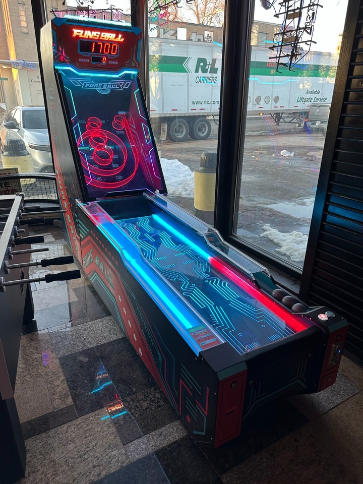 New Commercial Skee-Ball Arcade Machine Heavy Duty Coin-Op or Free Play ...