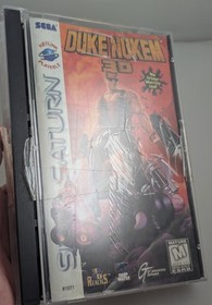 Sega Saturn Case Manual Art LOT duke nukem lost world amok nba action wsb II 98